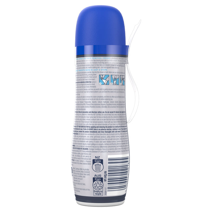 Veet Spray On Cream Sensitive 150g