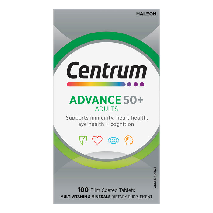 Centrum Advance 50+ Tablets 100