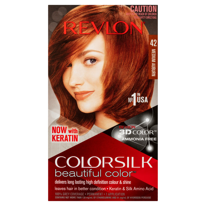 Revlon Colorsilk 42 Medium Auburn.