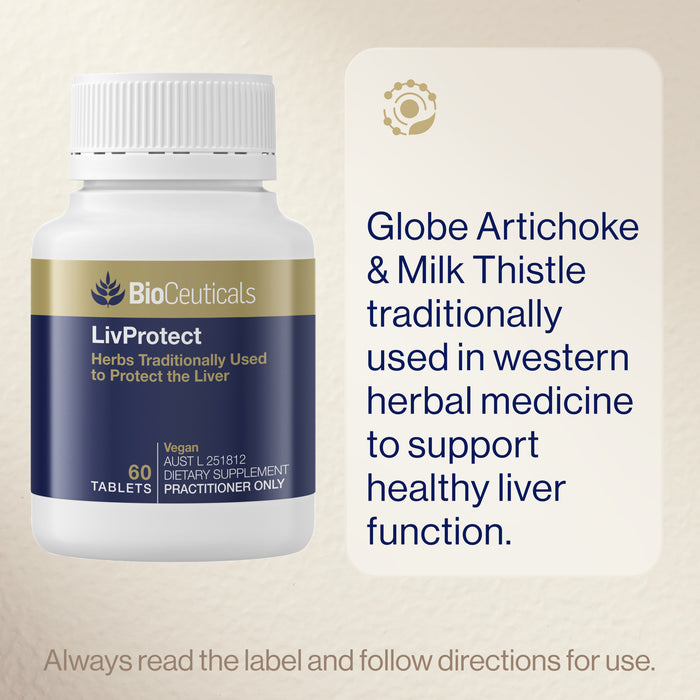 Bioceuticals Livprotect 60 Tablets