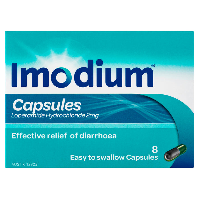 Imodium Capsules 2mg 8