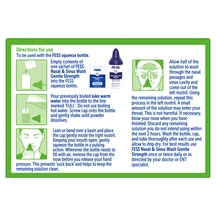 Fess Nasal & Sinus Wash Gentle Refill 50