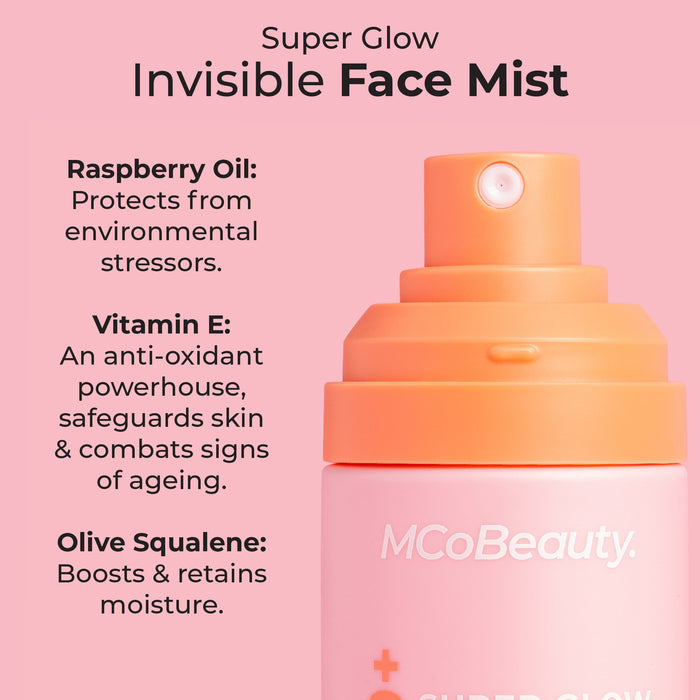 MCo Beauty SPF50 Super Glow Invisible Face Mist