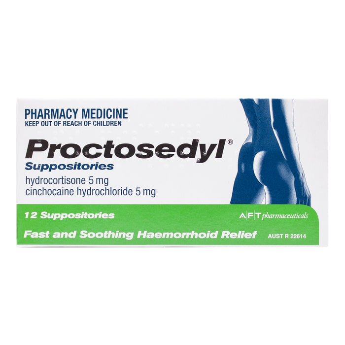Proctosedyl Suppositories 12
