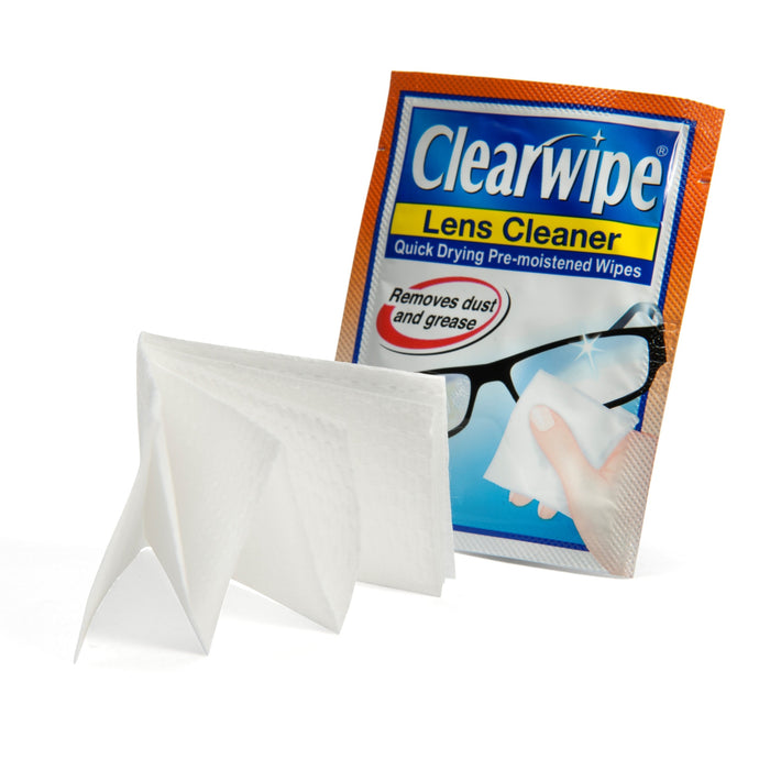 Clear Wipes Lens Cleaner Anti Fog 20 Pack
