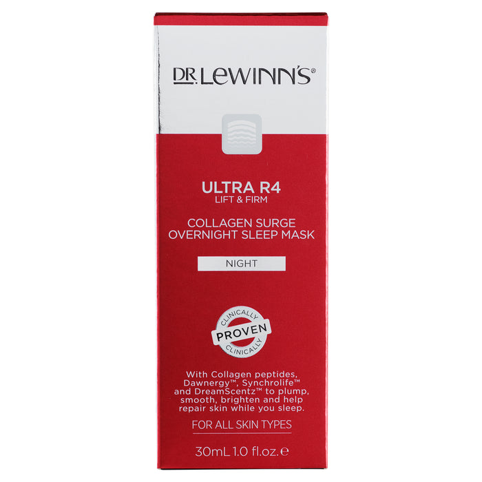 Dr LeWinn's Ultra R4 Collagen Surge Overnight Sleep Mask 30ml.
