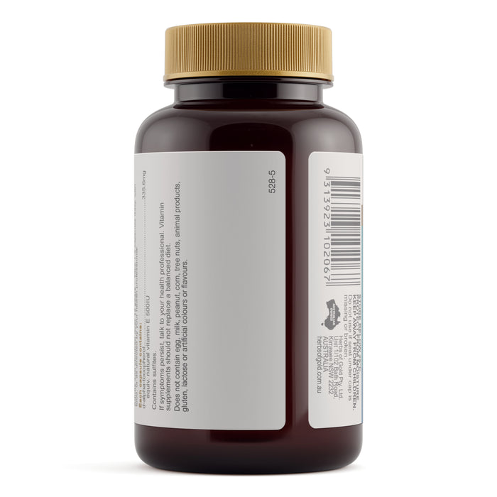 Herbs Of Gold Vitamin E 500IU 100 Capsules