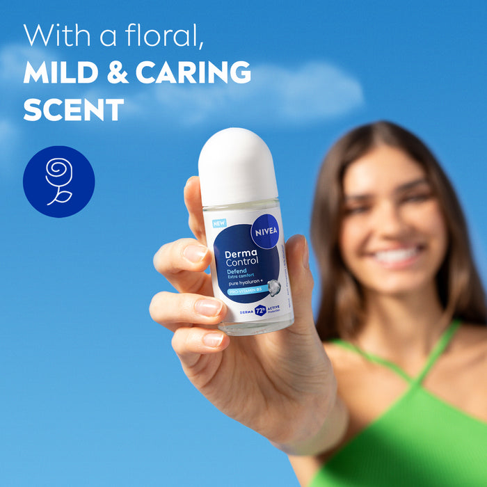 Nivea Antipersiparant Roll On DermaControl 75H Pro Vitamin B5 50ml