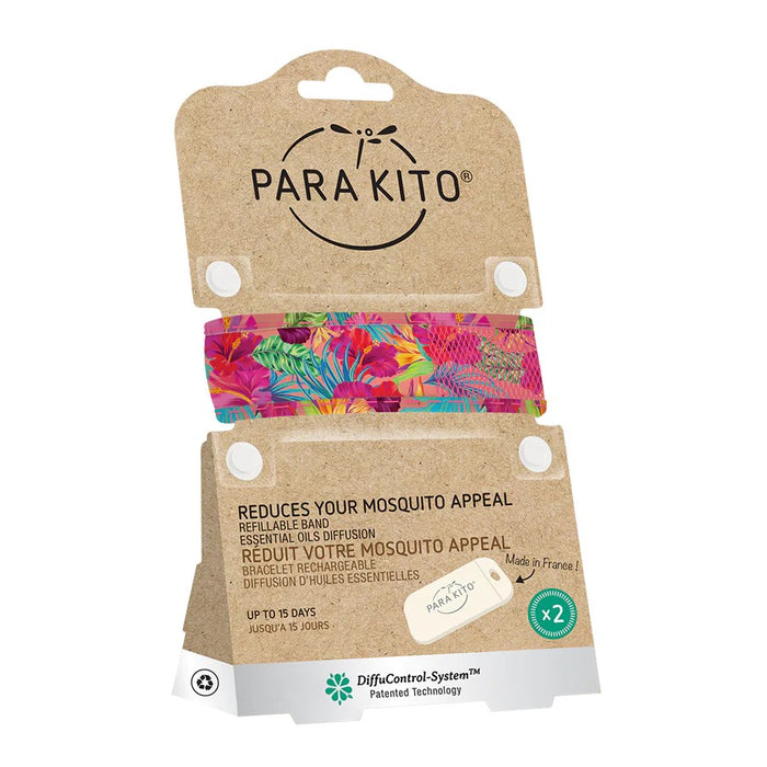 Parakito Mosquito Adult Refillable Band Summertime