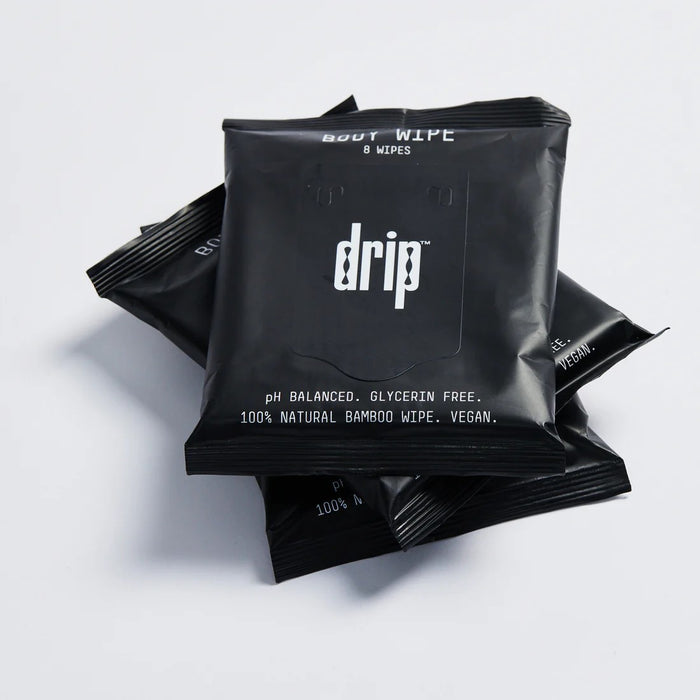 Drip Bamboo Body Wipes 8 Pack