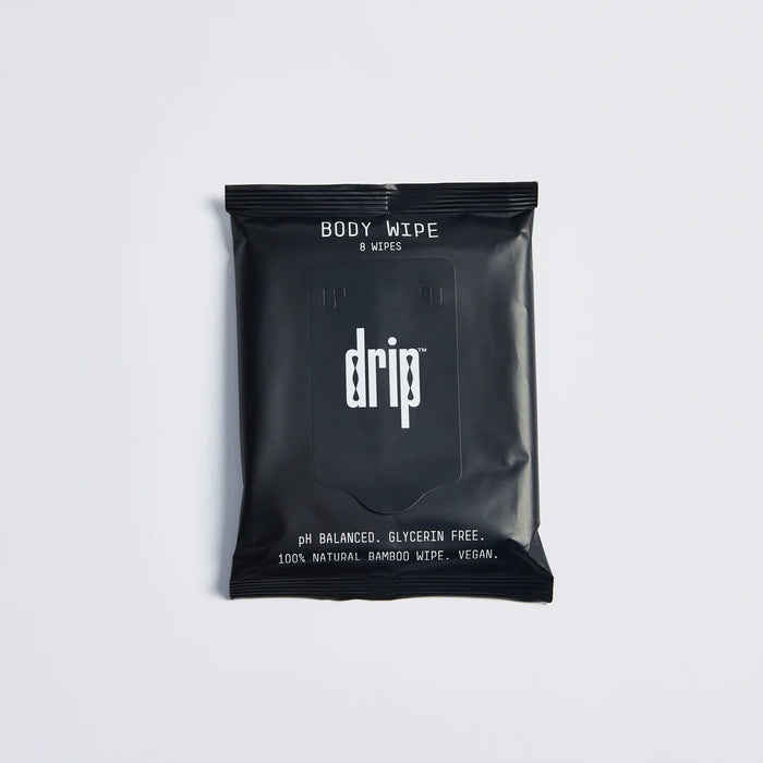 Drip Bamboo Body Wipes 8 Pack