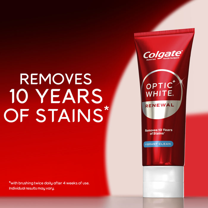 Colgate Toothpaste Optic White Renewal Vibrant 85g