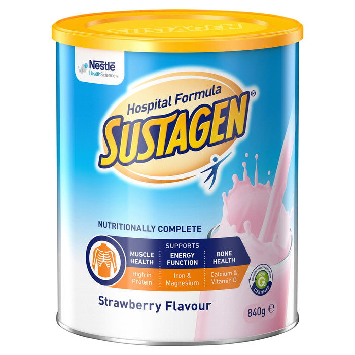 Sustagen Hospital Formula Strawberry 840g.
