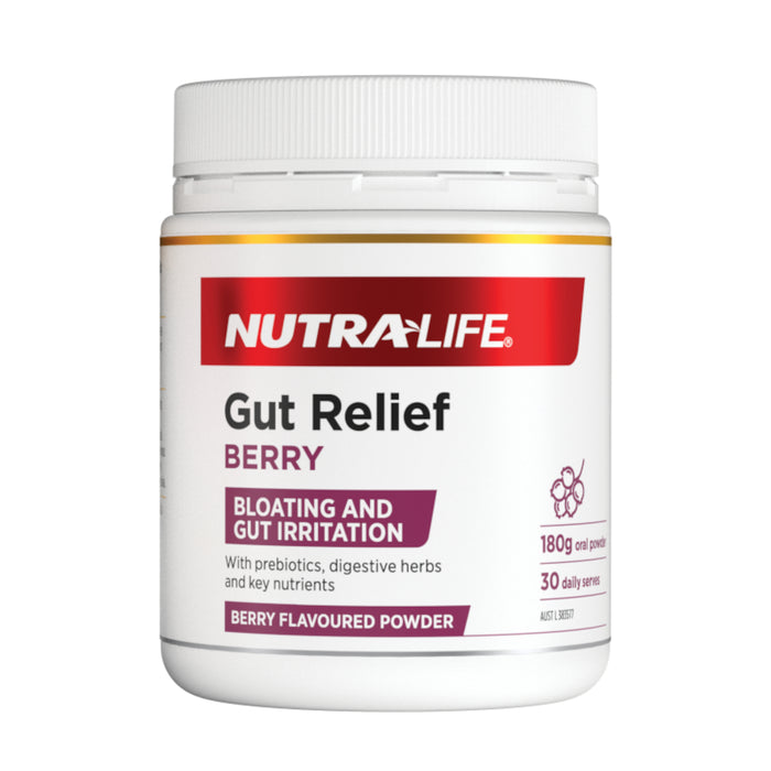 Nutra-Life Gut Relief Berry 180g