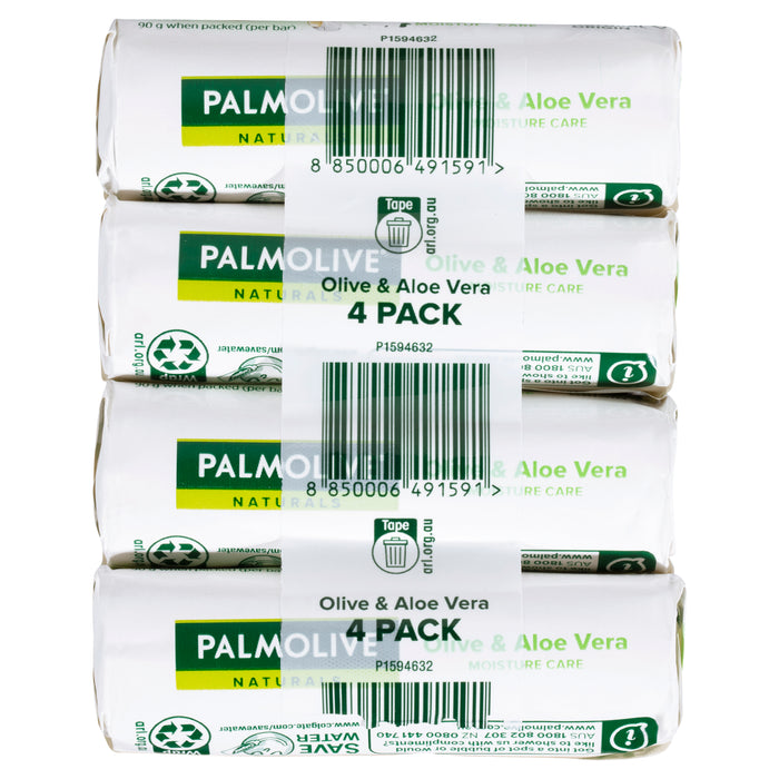Palmolive Soap Green 90g x 4 Pack