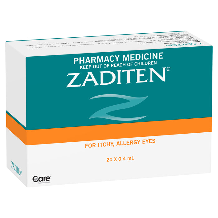 Zaditen Eye Drops 0.025% 20x0.4ml