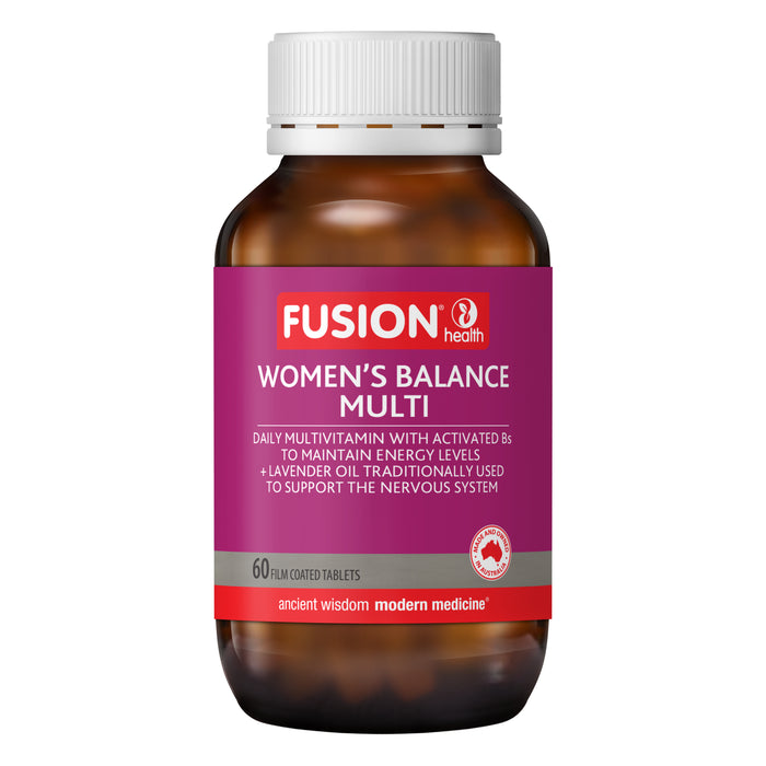 Fusion Women's Balance Multivitamin 60 Tablets