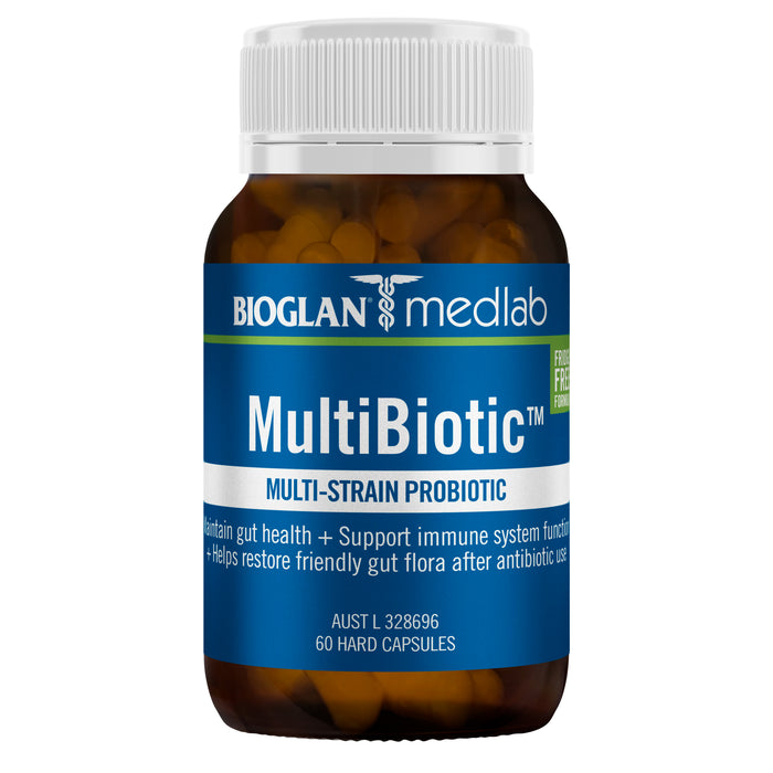 Medlab MultiBiotic 60 Capsules (Fridge Free)
