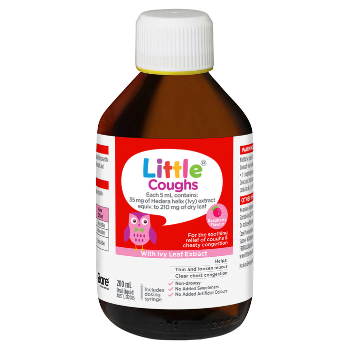 Little Coughs Raspberry 200ml