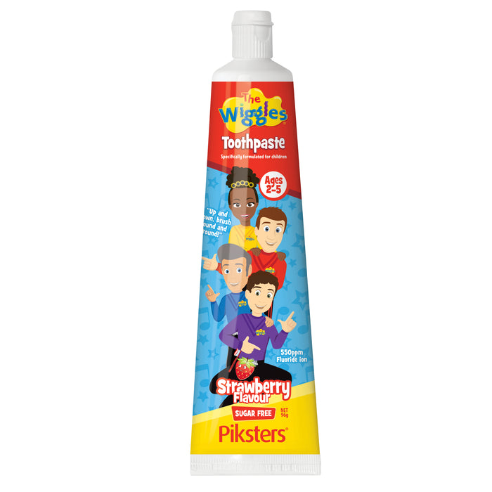 Piksters Toothpaste Wiggles Strawberry 96g