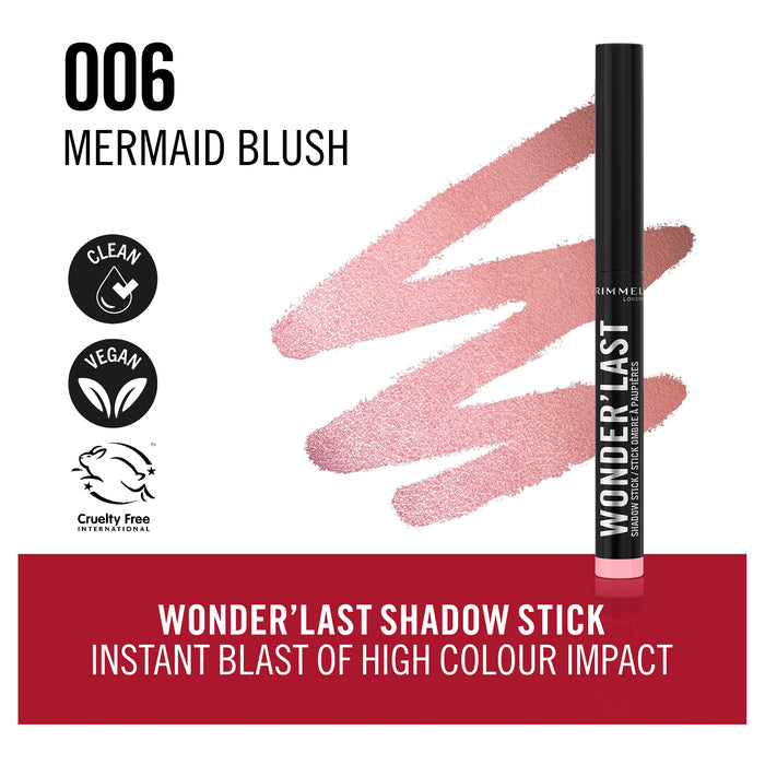 Rimmel Wonder'Last Shadow Stick 006 Mermaid Blush