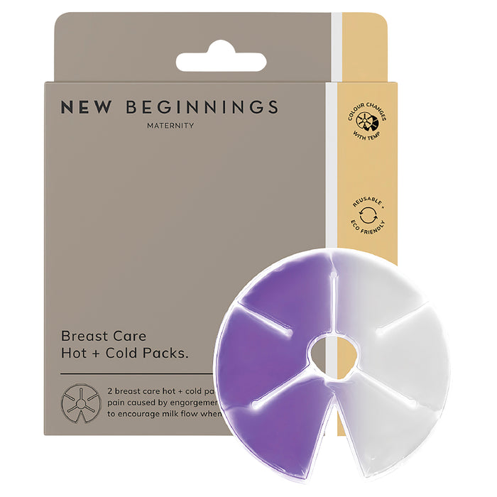 New Beginnings Breast Care Hot + Cold Pack.
