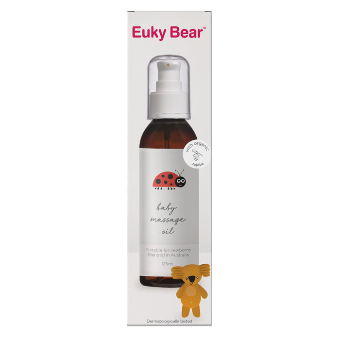 Euky Bear Baby Massage Oil 125ml.