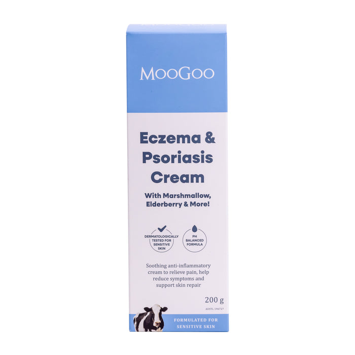 MooGoo Eczema & Psoriasis Marshmallow Cream 200g.