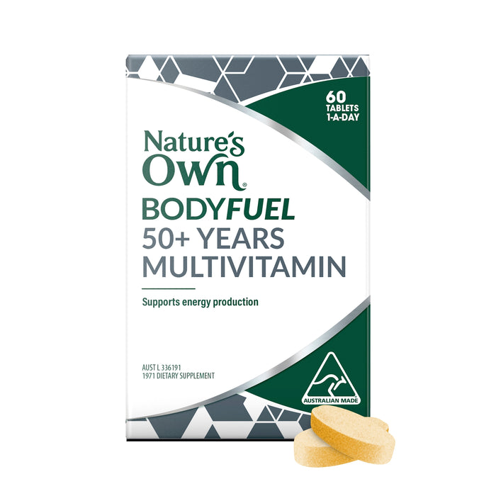 Nature's Own Body Fuel 50+ Years Multivitamin 60 Tablets
