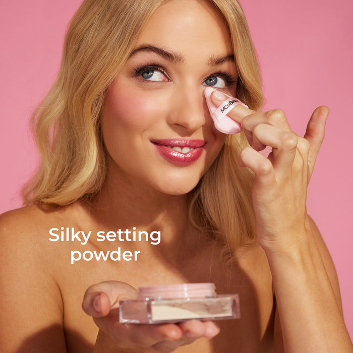 MCo Beauty Loose Powder Cool & Set Rose Pink