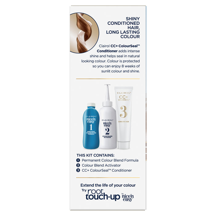 Clairol Nice N Easy 6RB Light Chestnut Brown.