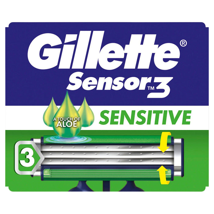 Gillette Sensor3 Sensitive Disposable Razor 4pk.