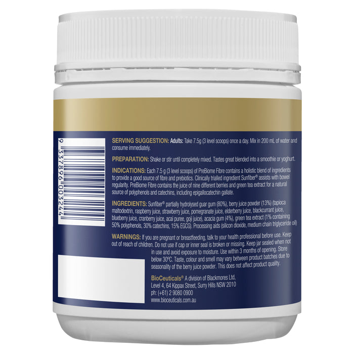 Bioceuticals Prebiome Fibre Powder 150g