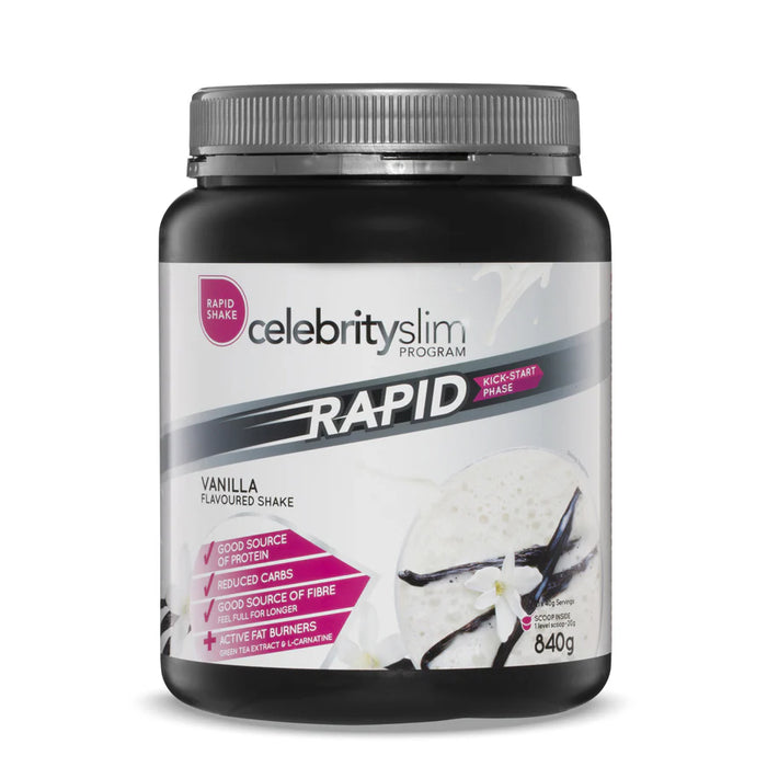 Celebrity Slim Rapid Vanilla 840g