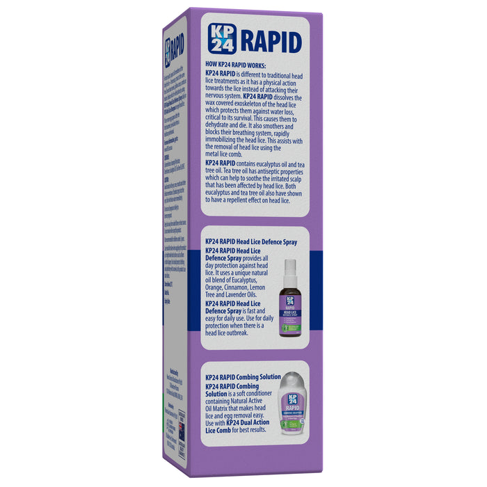 KP24 Rapid With Comb 250ml.