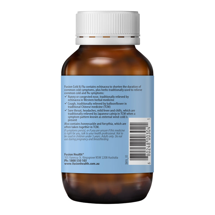 Fusion Cold & Flu 60 Tablets