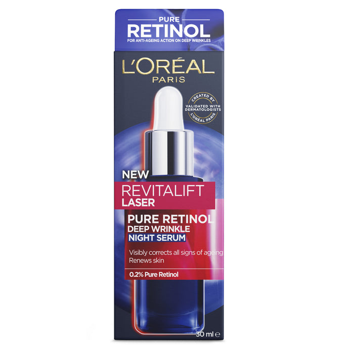L'Oreal Revitalift Laser Retinol Night Serum 30ml