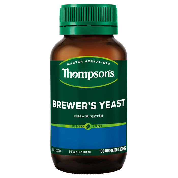 Thompson's Brewers Yeast 100 Tablets.