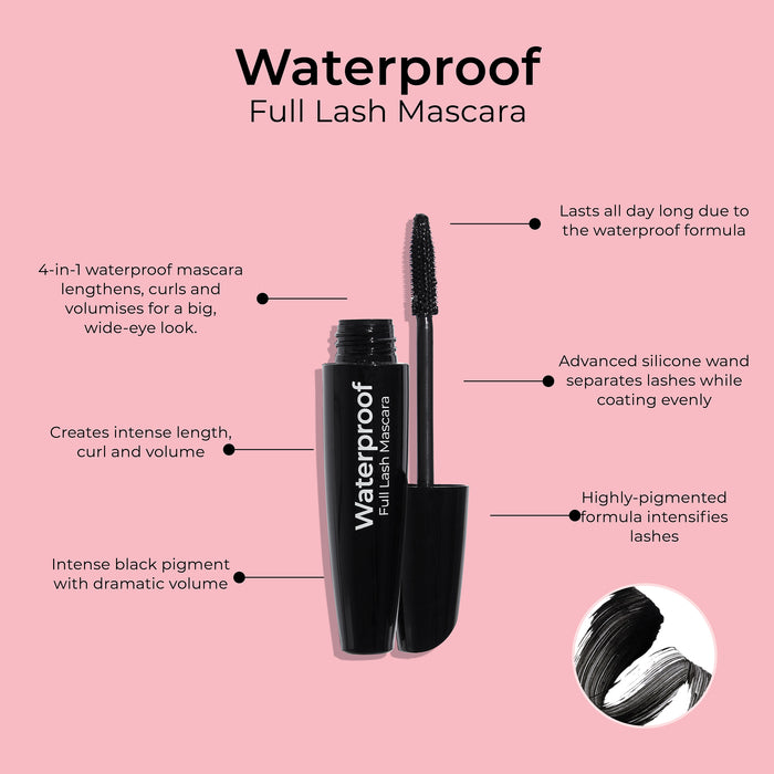 MCo Beauty Waterproof Full Lash Mascara