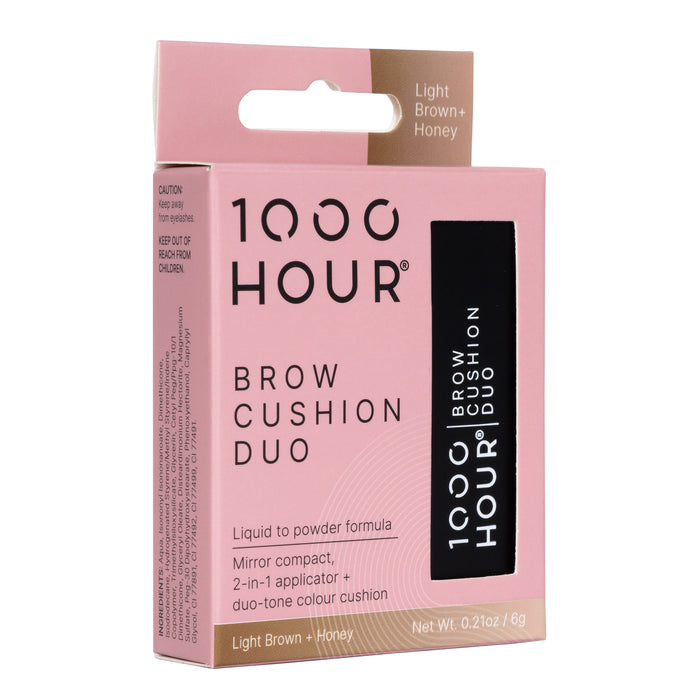 1000 Hour Brow Cushion Duo Light Brown - Honey