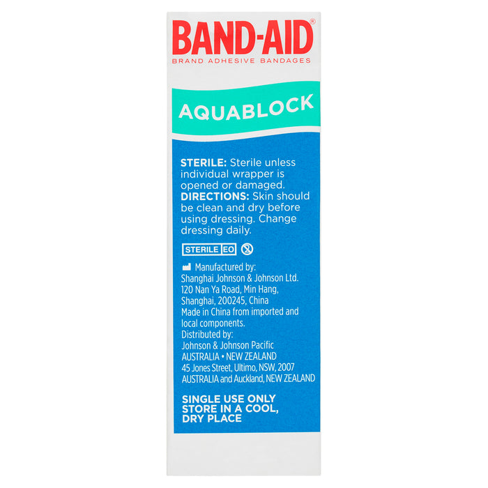 Band-Aid Brand Aquablock Strips 40.