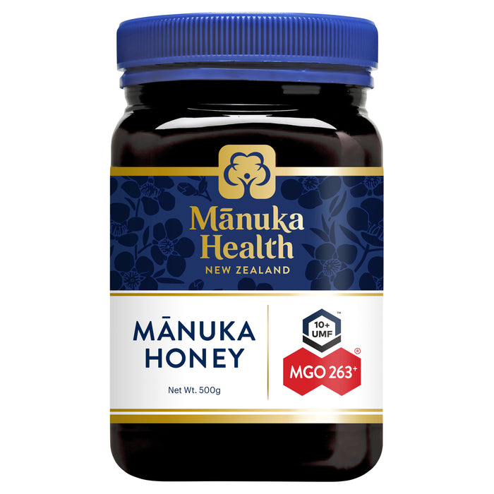 Manuka Health Manuka Honey MGO 263+ UMF 10 500g  (NOT For sale in WA)