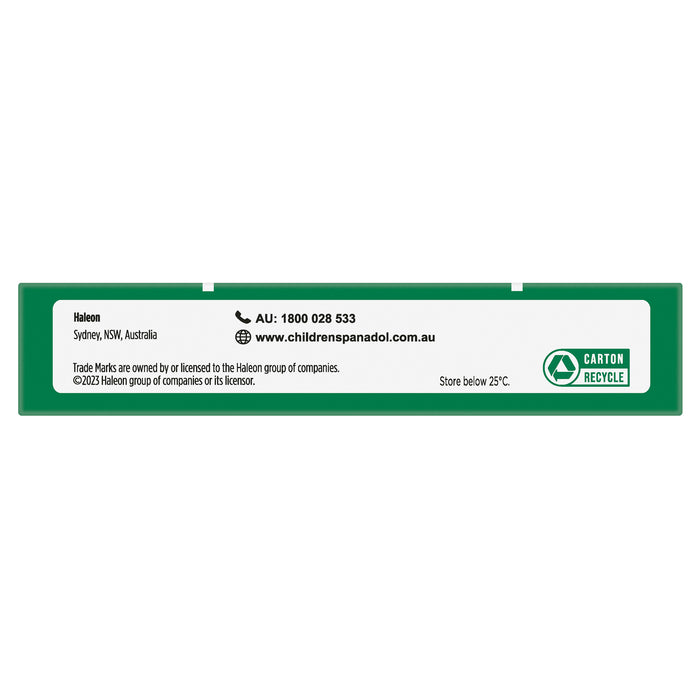 Panadol Children Suppositories 6 Months - 5 Years 125mg 10 Pack