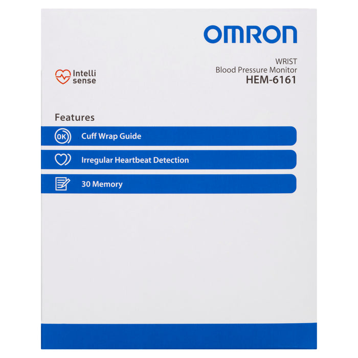 Omron HEM6161 Basic Wrist Blood Pressure Monitor