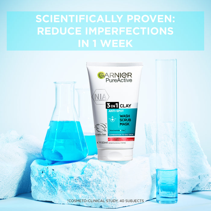 Garnier Skin Active Pure Cleansing 3-In-1 150ml