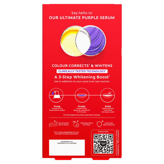 Colgate Optic White Purple Serum 40ml