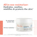 Avène Hydrance Aqua Cream-In-Gel Cohederm 50ml - Moisturiser For Dehydrated Skin.