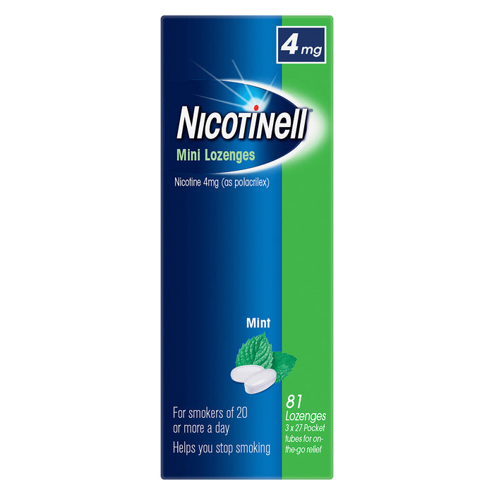 Nicotinell Mini Lozenge 4mg Bottle 81