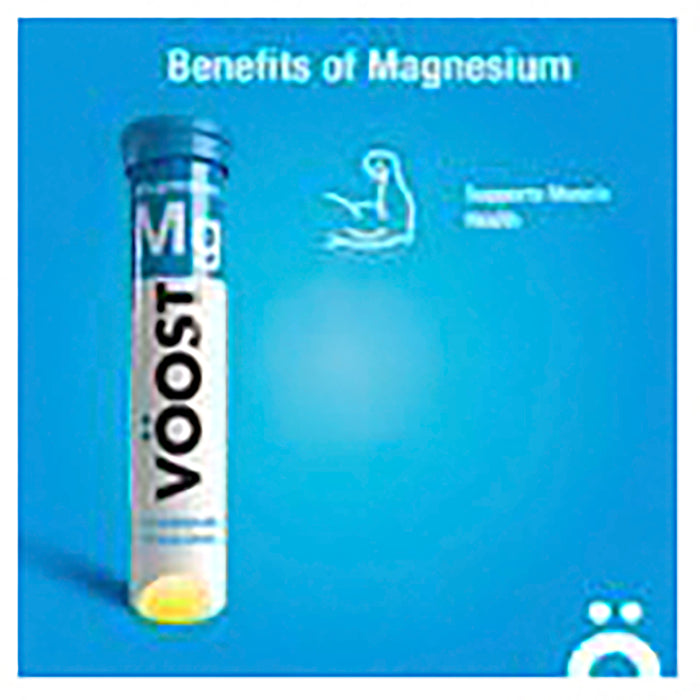 Voost Magnesium Effervescent 20 Tablets.