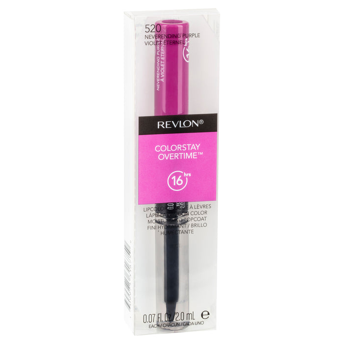 Revlon Colorstay Overtime Lipstick Neverending Purple.